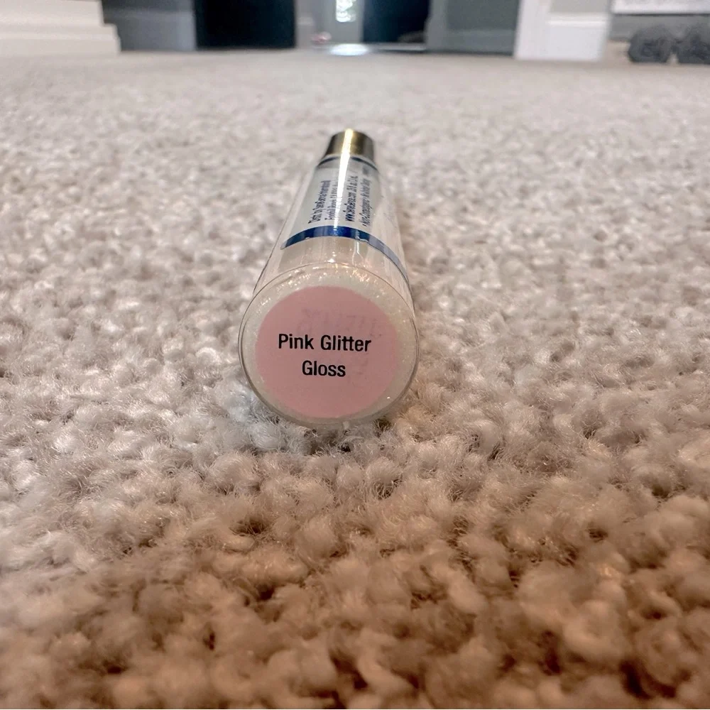 LipSense by SeneGence Moisturizing Gloss. Pink Glitter Gloss